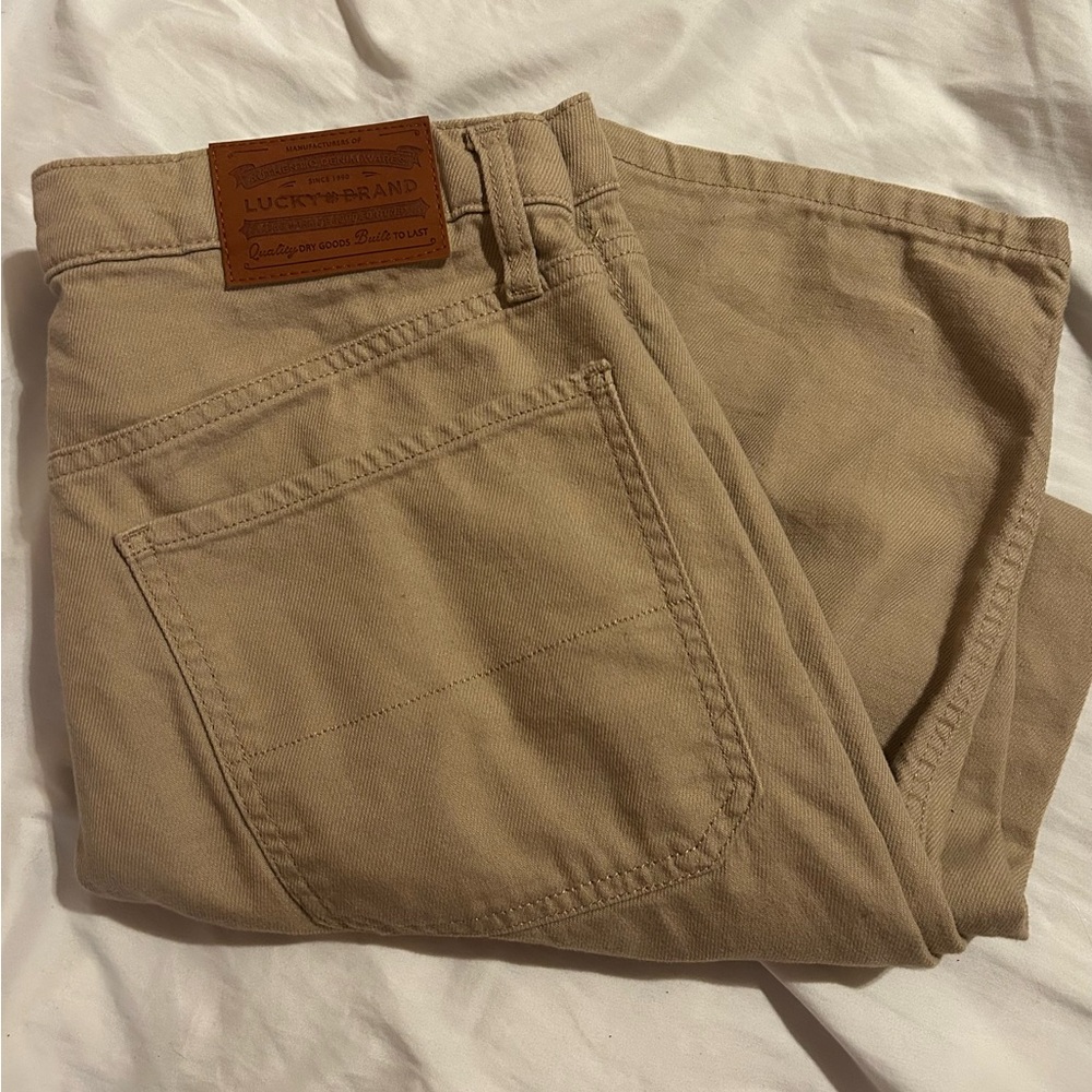 Lucky Brand Tan Jeans